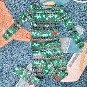 Cat & Jack Boys Dino Holiday PJ Set - 5T